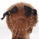 thumbnail image 2 of Moda cadena de pelo perla borla clips de pelo doble horquilla mujeres accesorios para el cabello, 2 of 5