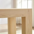 thumbnail image 6 of S-HOME Farmhouse Kitchen Dining Table for 4-6 People, Wood Finish, Sturdy MDF Trim, Easy Assembly  (excluding chairs), 6 of 9