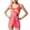Red, variant on Hvot&aat Women's Comfortable One Piece Swimsuit Sleeveless dolphin Printing Tank Swimwear Padded Athletic Sports Bathing Suit