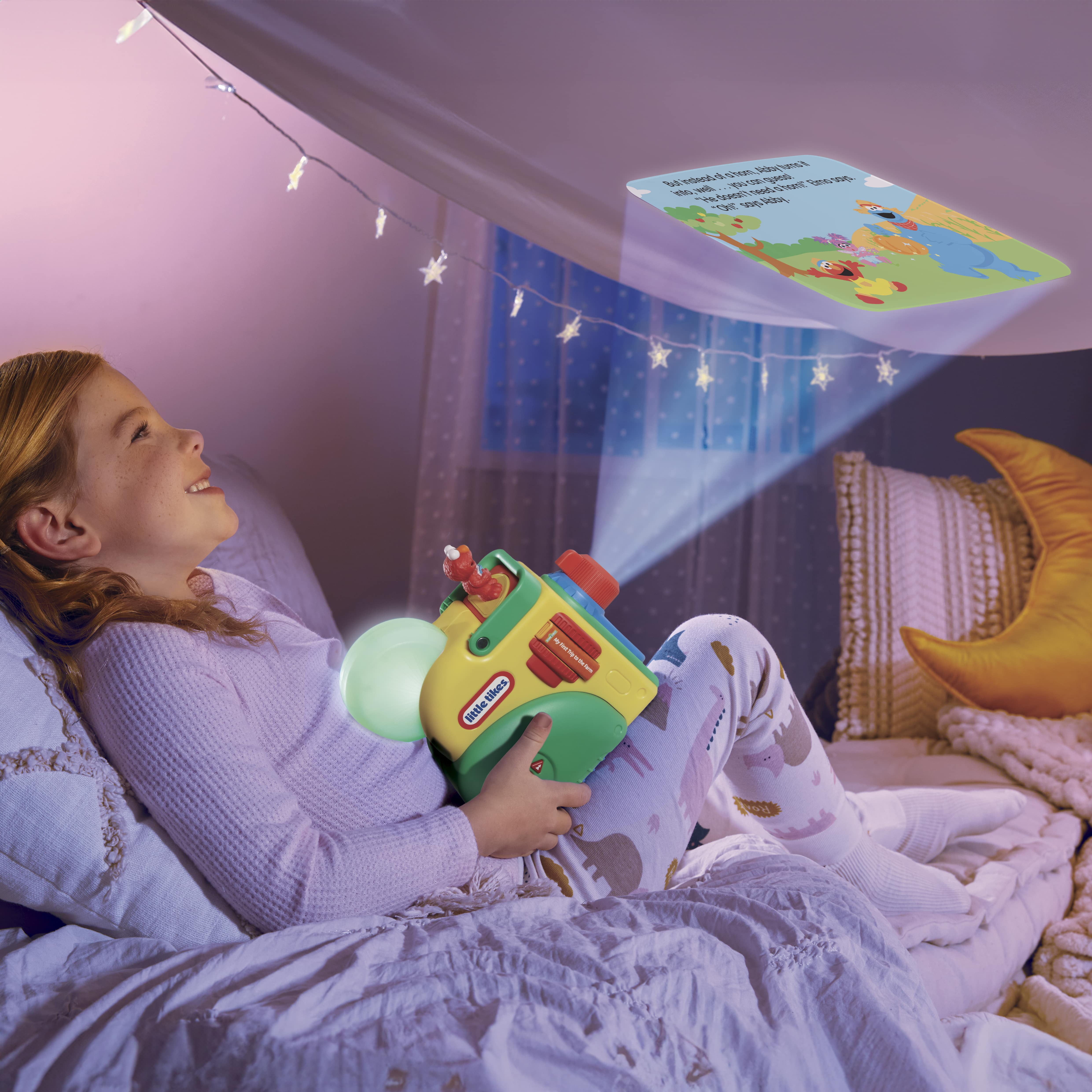 Little Tikes Story Dream Machine­ Sesame Street Special Edition, Starter Pack, Storytime, Sesame Street, Audio Play Character, Toy Gift for Toddlers, Kids Girls Boys Ages 3+