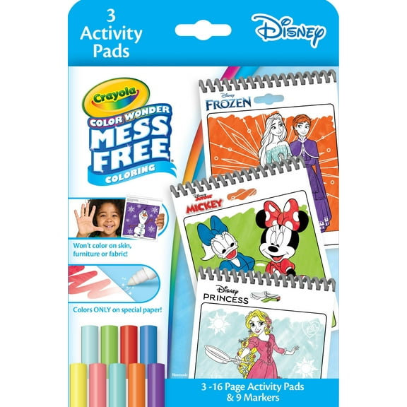 Crayola Color Wonder Mess Free Disney Activity Pads