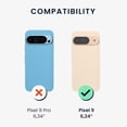 thumbnail image 2 of MISSUNNY Case Compatible with Google Pixel 9 Case - Protective Slim TPU Phone Cover - Soft Matte Finish - Forest Green, 2 of 4