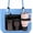 Black, variant on Cup Phone Organizer Holder for Bogg Bag, Black