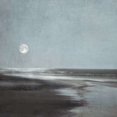 thumbnail image 2 of Moonlit Beach Poster Print by Ily Szilagyi (12 x 12), 2 of 2