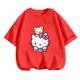 thumbnail image 3 of Camiseta de Hello Kitty, ropa para niños, camisetas de manga corta, ropa de calle, jersey, conjuntos de ropa para bebés, tops casuales, 3 of 5