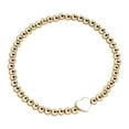 thumbnail image 1 of DPTALR Perles Rondes Géométriques Cœur de Pêche Doré Bracelet d'Huile Goutte à Goutte, 1 of 1