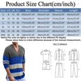 thumbnail image 3 of Vedolay Mens Pullover Sweaters Long Sleeve Knitted Sweaters Casual Simple Pullover Blue,S, 3 of 5