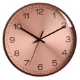 thumbnail image 2 of Reloj de pared Modo silencioso con pilas Lejos Leer de cobre forma forma forma Lujo Metal para dormitorio Oficina en Macarena Reloj de pared, 2 of 7