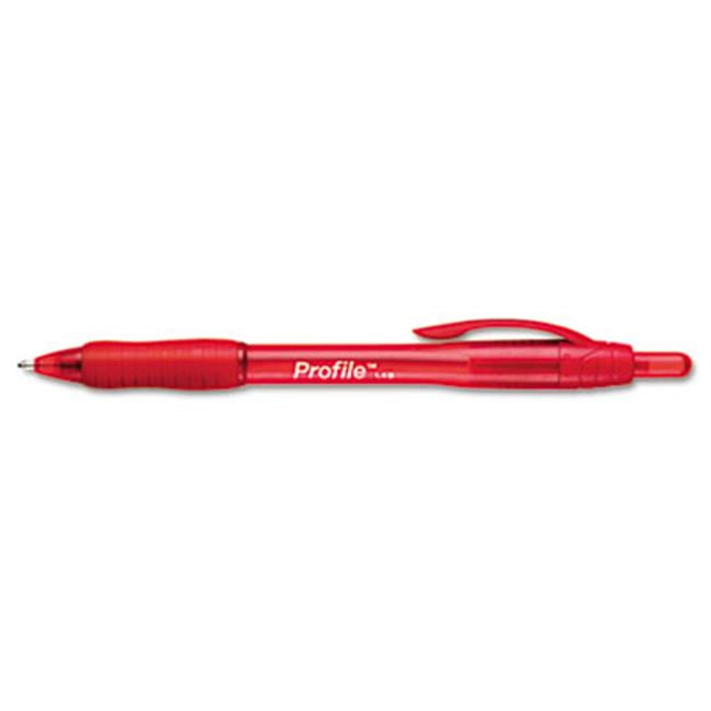 Paper Mate Profile Ballpoint Retractable Pen Red Ink Bold Dozen 89467