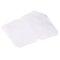 thumbnail image 1 of Unique Bargains 11.8x16.9' Book Cover, 20Pcs PP Durable Self Adhesive Textbook Protector Liner with Tags, Clear, 1 of 5