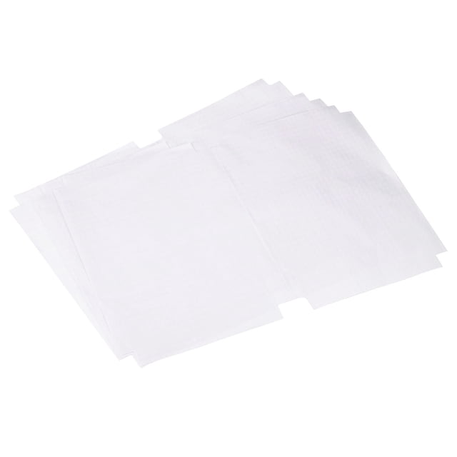 Unique Bargains 11.8x16.9' Book Cover, 20Pcs PP Durable Self Adhesive Textbook Protector Liner with Tags, Clear