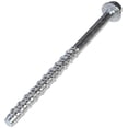 thumbnail image 2 of unique Set Of 10 Concrete Screws With Hexagonal Head With Base/collar 8x100 Mm - Direct Fixing Without Dowel - For 10 Mm Hex Key - In Steel - For Reno, 2 of 5