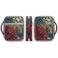 thumbnail image 2 of ZUXONGSY Leopard Print Bible Cover for Women Quilted Bible Carrying Case Large Scripture Bag with Bookmarks Zippered Handbag for Daily Commuter, Gift, 2 of 8