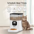 thumbnail image 2 of Comedero automático para gatos Voluas Dry Food con temporizador para 4 comidas al día, 2 of 7