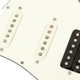 thumbnail image 3 of Electric Guitar Pickguard White Loaded Guitar Pickguard Scratch Plate for Practice Performance SSH20, 3 of 8