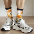 thumbnail image 6 of Vsdgher Sunflower 5 Crew Socks for Men & Women, Breathable Casual Athletic Ankle Socks, 6 of 6