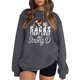 thumbnail image 1 of Gibobby Sudaderas para mujer Sudadera informal holgada y divertida con estampado de y hombros caídos, sin capucha, para mujer (Gris, M), 1 of 4