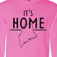 thumbnail image 4 of Inktastic It's Home Maine State Outline Long Sleeve T-Shirt, 4 of 5