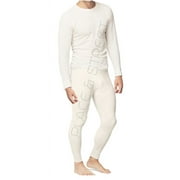 Mens Thermal Underwear Shirt Top Waffle Knit Cotton