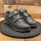 thumbnail image 3 of NEW BALANCE 576 HOOK AND LOOP MENS ATHLETIC SHOES BLACK LEATHER LOW SIZE 9.5EEEE, 3 of 5