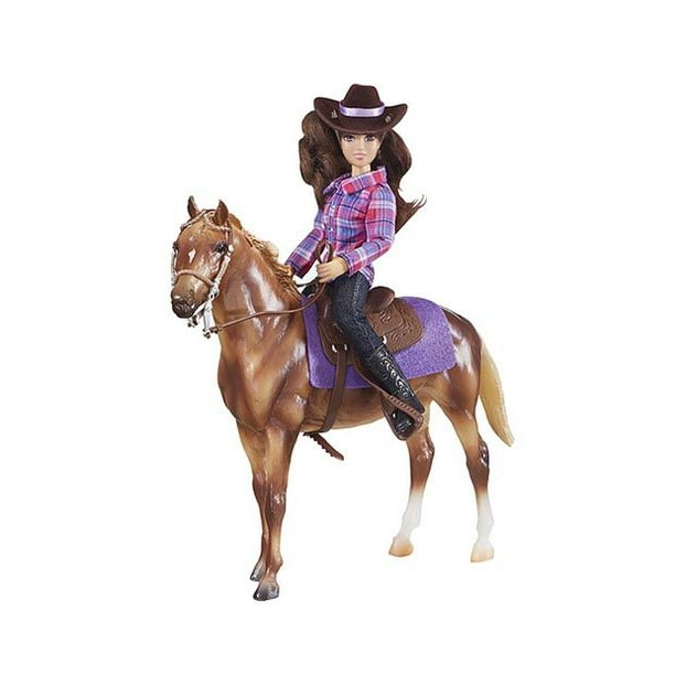Breyer Classics Western Horse and Rider Doll Set (112 Scale) Walmart