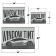 thumbnail image 3 of Window Tint Vinyl Decal 5 Pack of 24 Inch x 36 Inch Weatherproof Heavy-Duty Adhesive Backing | Sun Protection, Auto Maintenance, Professional Services | Made in USA, 3 of 6