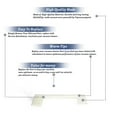 thumbnail image 3 of TVP Canplas Cansweep Vacuum Cleaner White Trim Plate # 845621W, 3 of 3