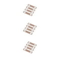 thumbnail image 4 of Wosthever 4 Pieces Brass Neck Wedges Metal 0.2mm Adjust Heightening Shims Connection 0.5mm Replacement Gasket Instrument Parts Accessories Type1 NO1 Wosthever CBP470905, 4 of 6