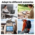 thumbnail image 4 of Case for iPad Air 11 inch (M4 2026/M3 2025/M2 2024), Military Grade Shockproof Cases with Pencil Holder Shoulder Strap Screen Protector, Black, 4 of 8