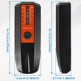 thumbnail image 2 of MesaSe Electromagnetic Radiation Detector Portable EMF Reader with Colorful LED Light High Accuracy Electromagnetic Radiation Tester Battery Powered Electric EMF Detector for Industrial, 2 of 9