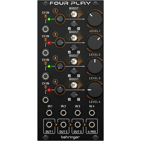 Behringer Four Play Quad VCA and Mixer Eurorack Module
