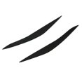 thumbnail image 3 of Headlight Eyebrow Trim, 1 Pair Headlight Eyebrow Cover  For Vehicle, 3 of 8