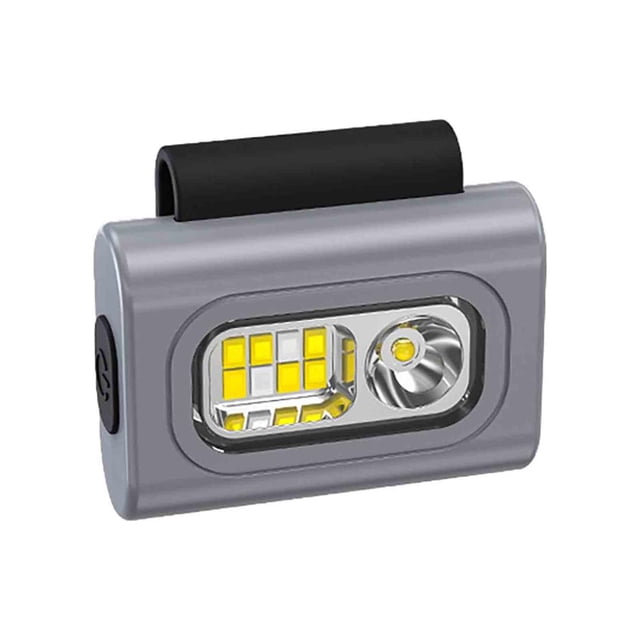 Feltree Lumière de Course Portable Magnétique Rouge à LED, Étanche pour Sécurité Extérieure, Coureur de Nuit pour Sports Jogging - Visibilité 360° & Design à Clip