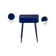 thumbnail image 2 of Meridian Furniture Rylan Navy Metal Night Stand, 2 of 5