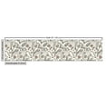 thumbnail image 2 of Ambesonne Floral Fabric by the Yard Upholstery, Spring Foliage Ethnic, 3 Yards, Cream Grey, 2 of 4