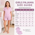 thumbnail image 6 of Aideaone Girls Satin Pajama Set Short Sleeve Button Down Silk Sleepwear 2 Piece Summer Loungewear for Child Girl 6-14Y, 6 of 6