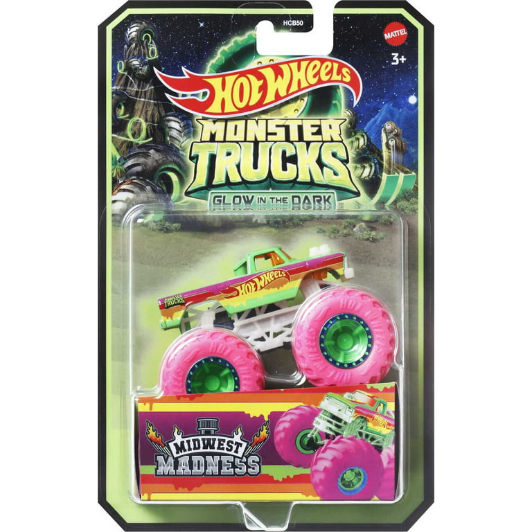  Hot Wheels Monster Trucks Glow in the Dark Multipack with 10  Toy Vehicles: 5 Monster Trucks & 5 1:64 Scale Cars, Collectible Toy for  Kids Ages 4 to 8 Years Old, Medium : Everything Else