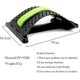 thumbnail image 1 of Back Massagers, Back Stretcher, Back Stretcher, Stretching Lumbar Support, Mate Relaxation, 1 of 4