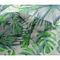 thumbnail image 5 of oneOone Viscose Chiffon Light Green Fabric Leaves Quilting Supplies Print Sewing Fabric By The Yard 42 Inch Wide, 5 of 6