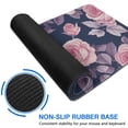 thumbnail image 6 of Long Mouse Pads for Desk,Pioneer Flower Floral Print Pattern Desk Mats on Top Of Desks, Desk Mouse Pad Extra Large with 3mm Non-Slip Base and Stitched Edge for Gaming,Office,Work,Home 47.3"x23.6", 6 of 6