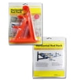 thumbnail image 4 of 2Pcs Fishing Rod Holder for Home Vehicle Wall 3-Position Storage Rack Orange Bubble Packing, 4 of 9
