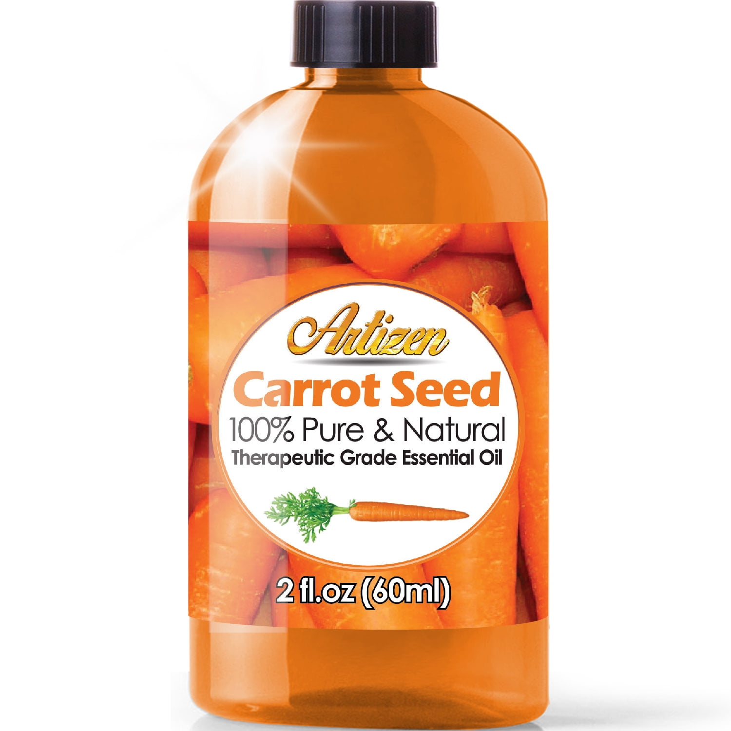 2oz Artizen Carrot Essential Oil (100 Pure & Natural UNDILUTED