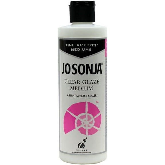 Jo Sonja's Clear Glazing Medium - 8 oz bottle