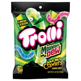 Joyride ZERO SUGAR Sour Gummy Worms, Low Calorie Vegan Candy, 6