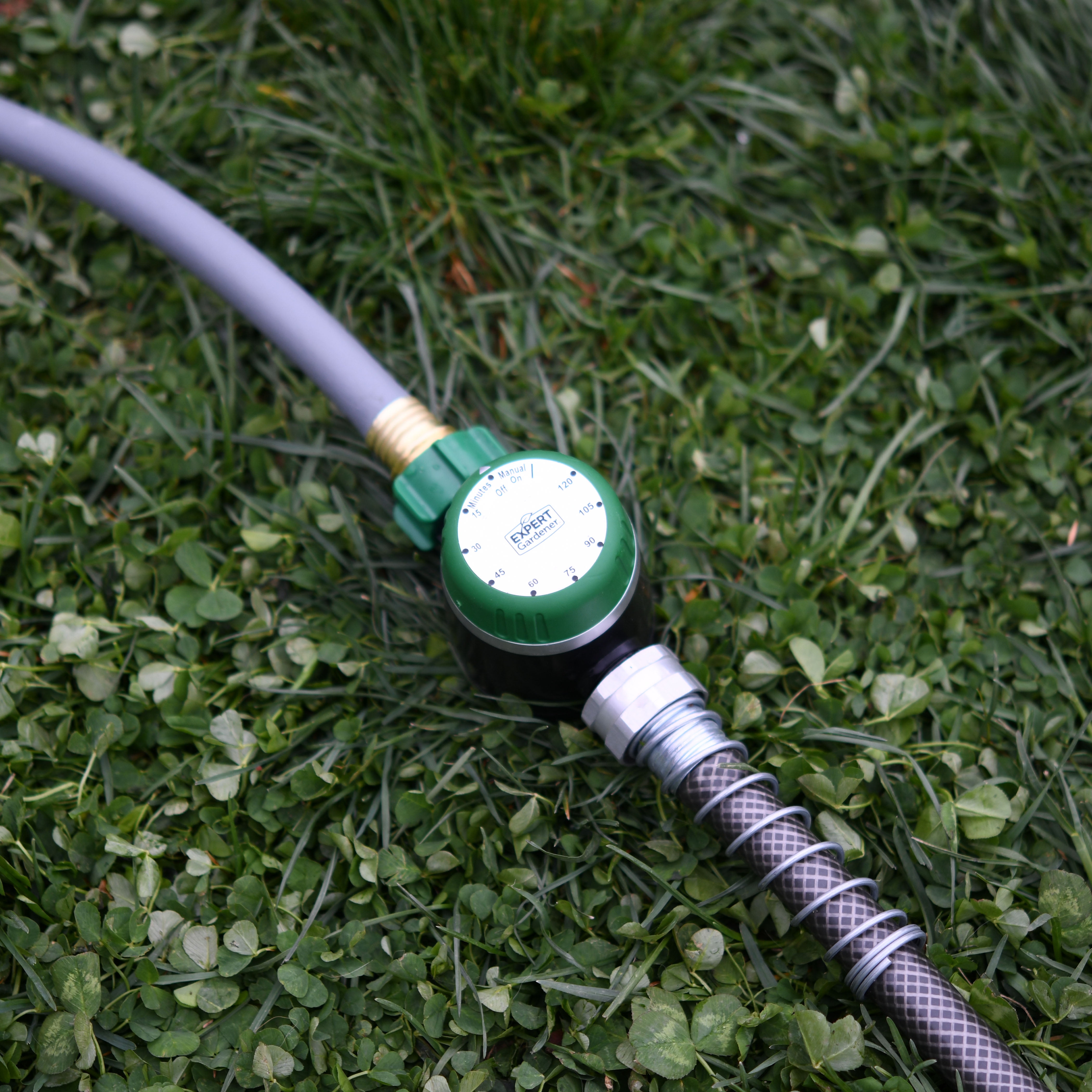 Expert Gardener Outdoor Dial Faucet Mechanical Watering Controller
