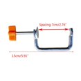 thumbnail image 2 of Metal Tool Parts Handheld Accessories Handle Durable Pasta Machine Holder Replacement Fixing Noodle Maker Clip/Handle, 2 of 4