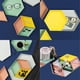 thumbnail image 5 of Bandeja de almacenamiento de escritorio poligonal, compota Hexagonal de Metal rombo geométrico, 5 of 5