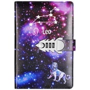 Milue Diary with Lock, Journal with Combination Lock Digital Password Notebook