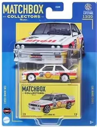 Matchbox Collectors Series Die-Cast Cars Bundle, 1969 Audi 100 Coupe S, BMW M3, 1932 Ford Roadster, 3-Pack, Ages 3+ GBJ48-965Y