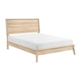thumbnail image 3 of Classic Queen Bed With Natural Oak Style - Bedroom Finish Stableness, 3 of 4